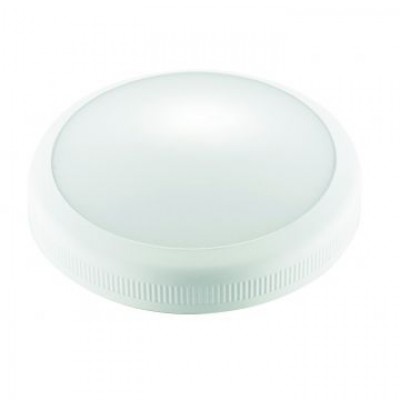 Aplique LED de pared o techo redondo de policarbonato, 20W, IP65 